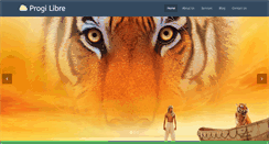 Desktop Screenshot of progilibre.com
